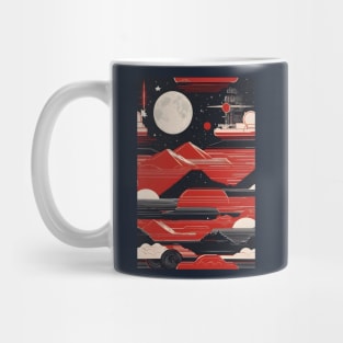 Soviet space age art Mug